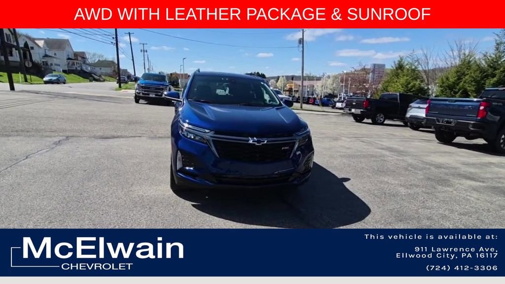 Used 2023 Chevrolet Equinox RS w/ RS Leather Package AWD/4WD image 4