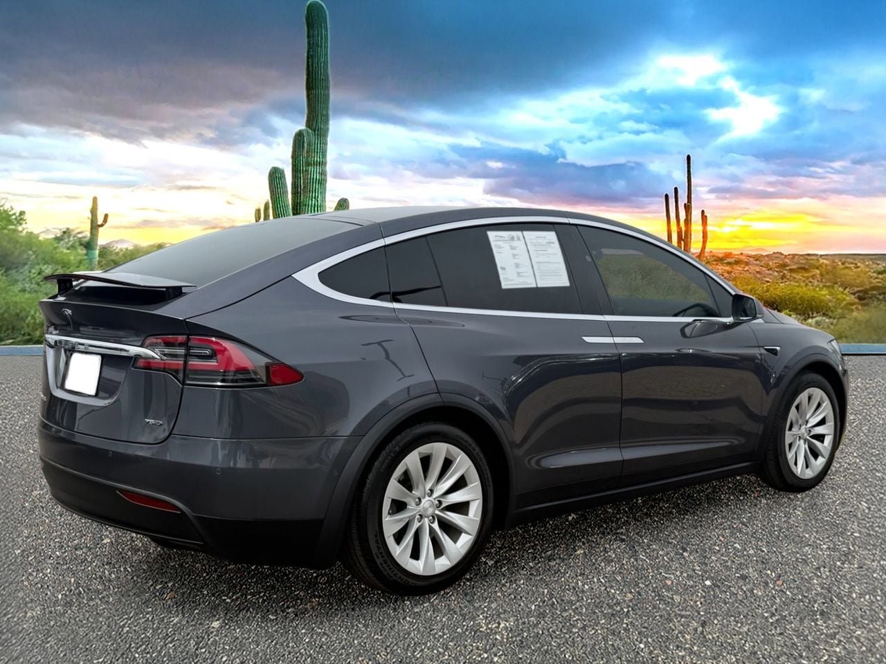 Used 2018 Tesla Model X 75D AWD/4WD image 4