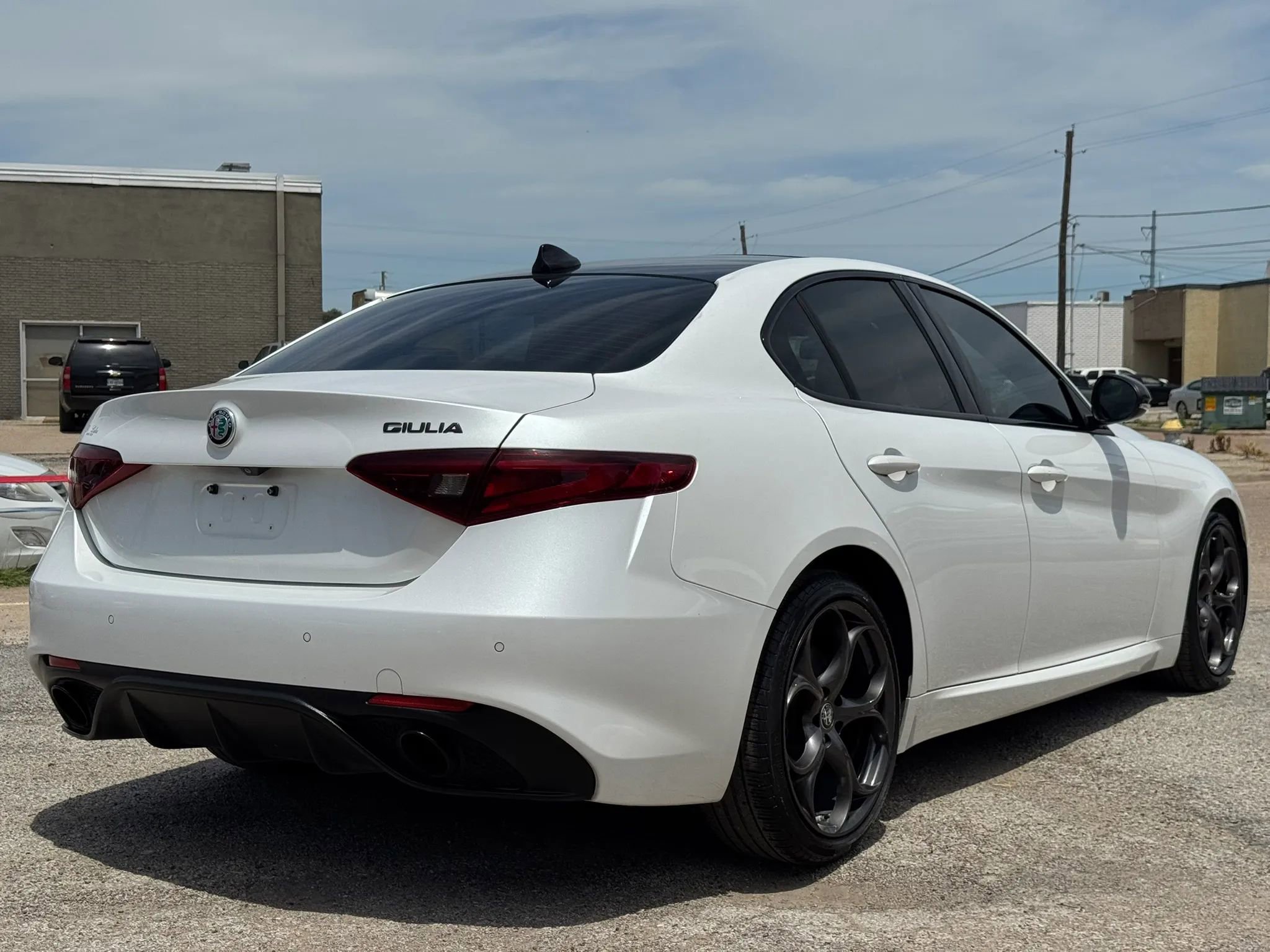 Used 2019 Alfa Romeo Giulia Ti Sport w/ Quick Order Package 22U Sport RWD image 7