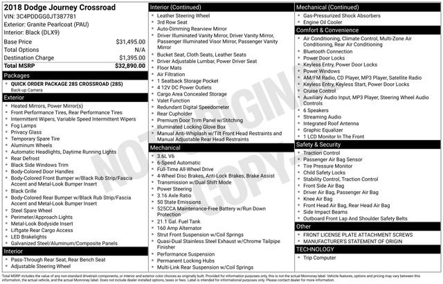 Used 2018 Dodge Journey Crossroad image 5