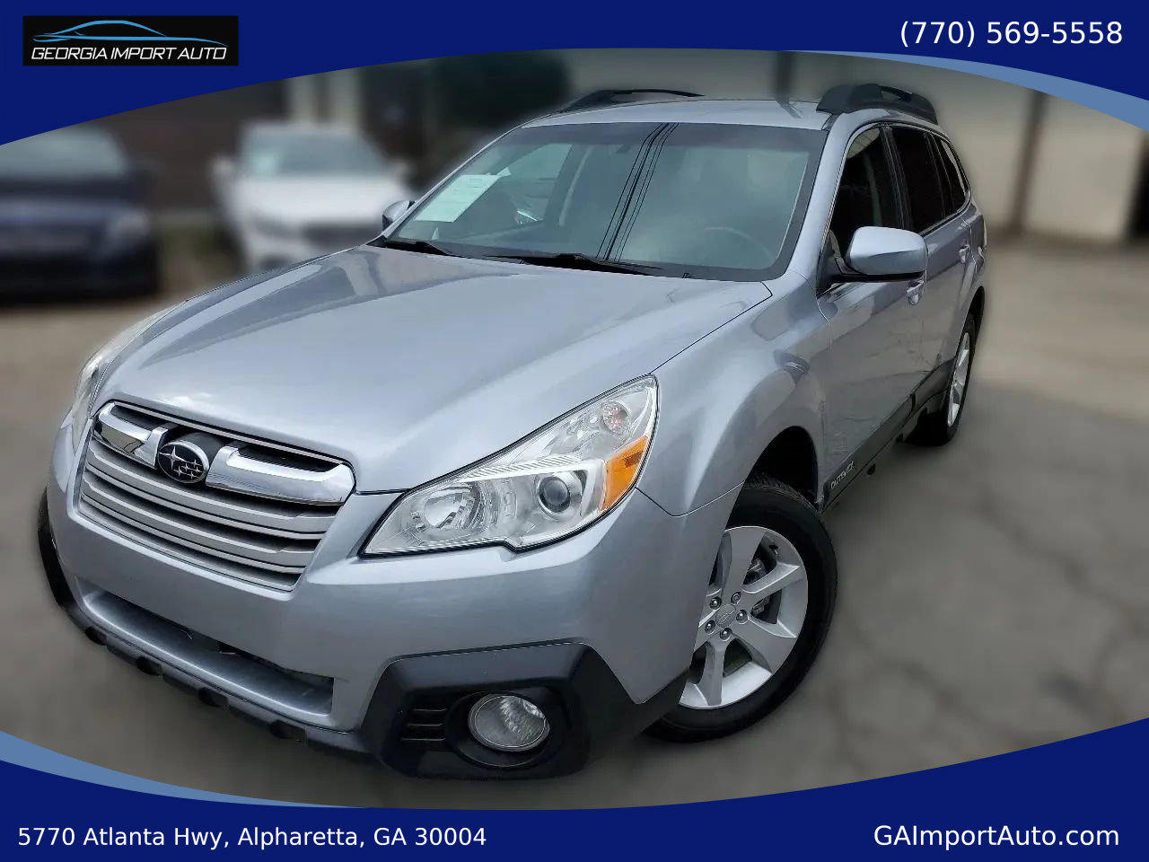 Used 2013 Subaru Outback 2.5i Premium w/ Popular Pkg 1B image 1