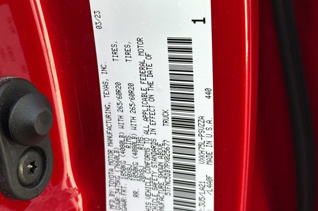 Used 2023 Toyota Tundra Platinum image 35