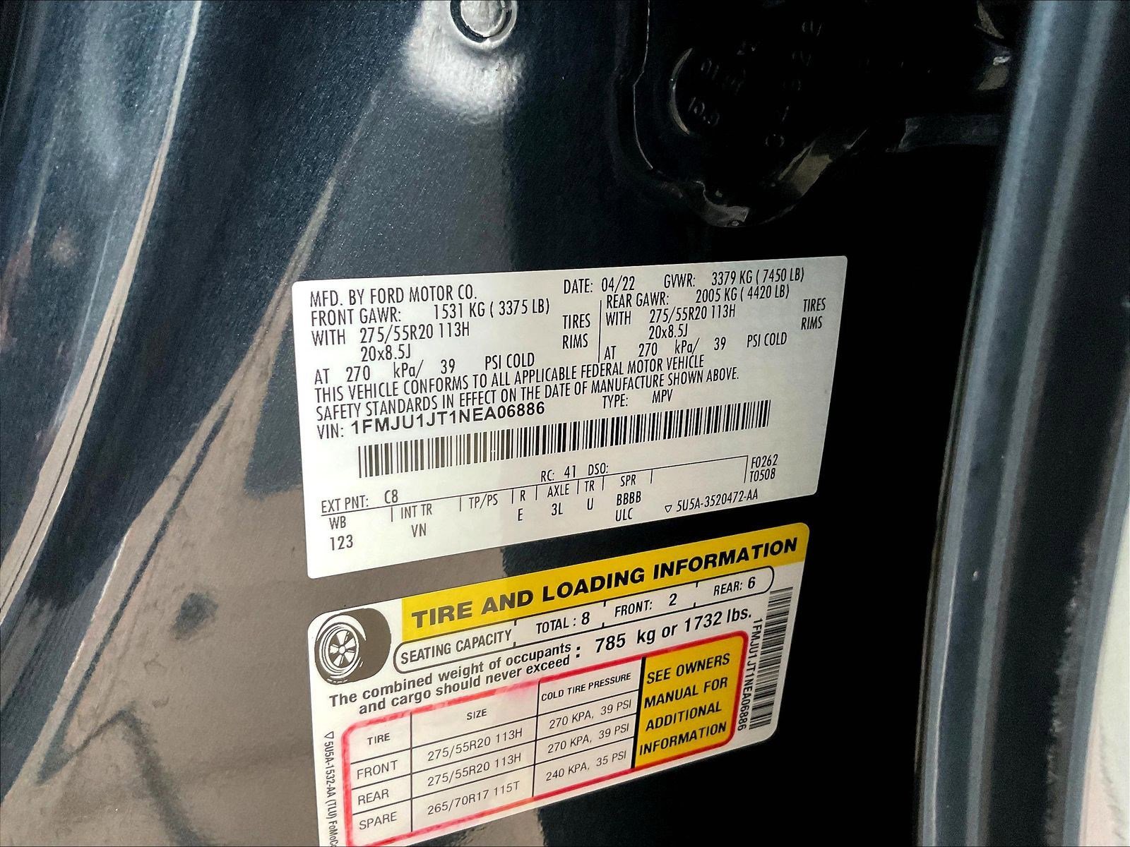 Used 2022 Ford Expedition XLT AWD/4WD image 18