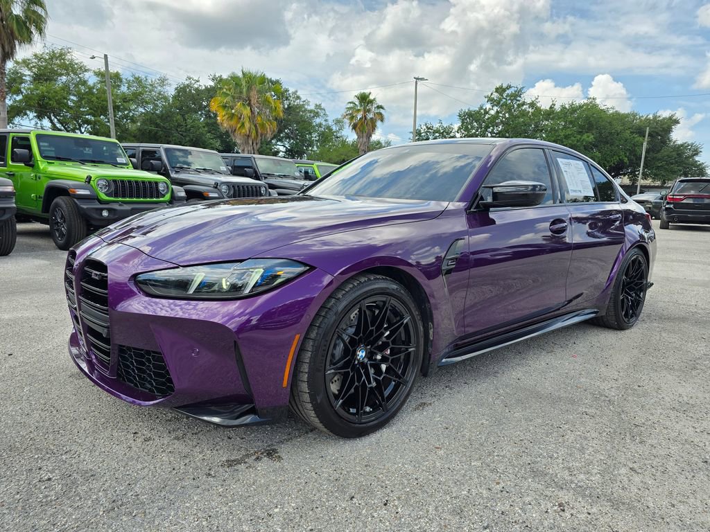 Used 2025 BMW M3 Competition w/ Executive Package AWD/4WD image 2