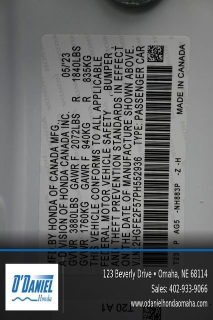 Used 2023 Honda Civic Sport image 43