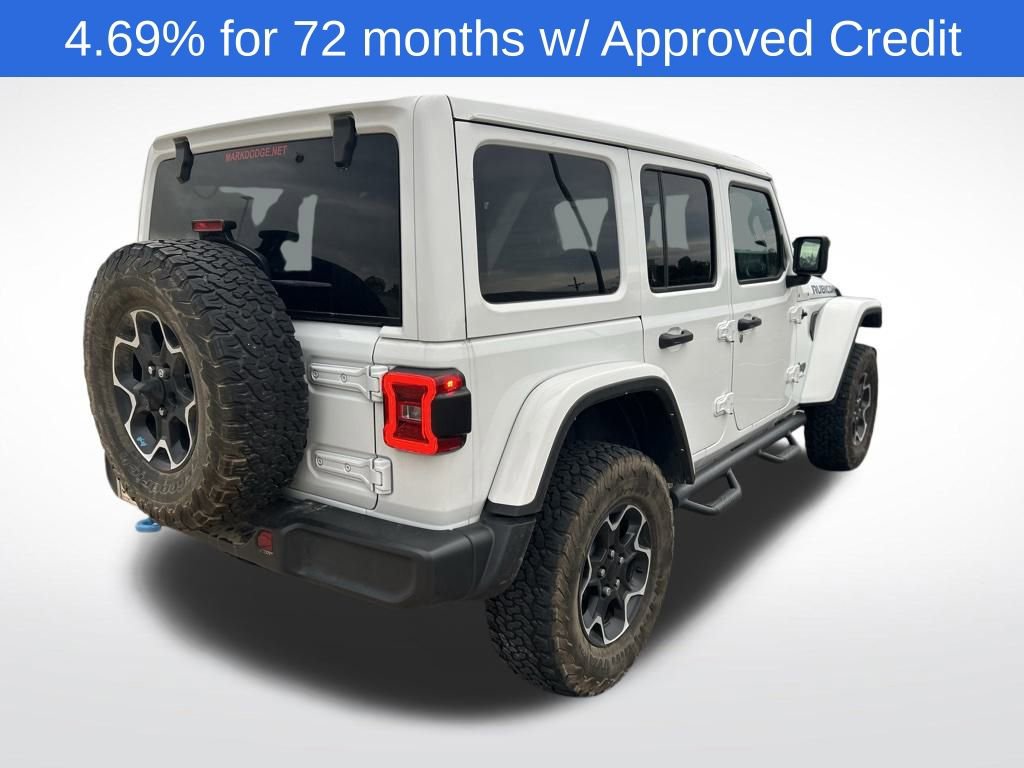 Used 2023 Jeep Wrangler Unlimited Rubicon 4xe w/ Cold Weather Group image 7