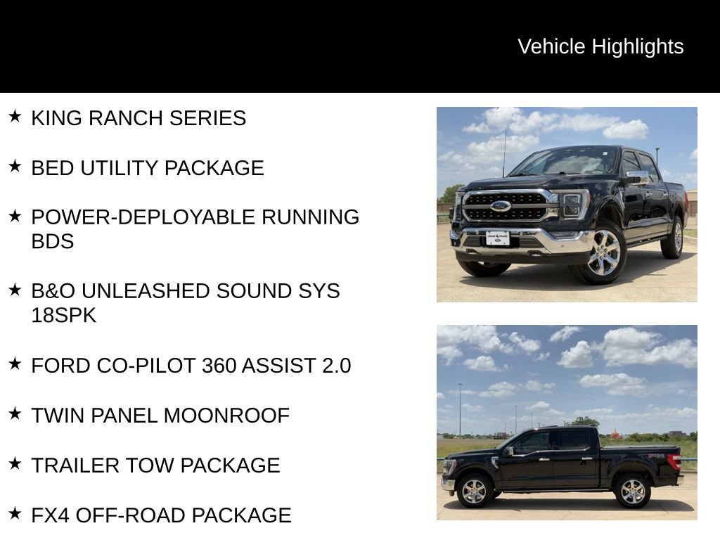 Used 2023 Ford F150 King Ranch w/ Equipment Group 601A High AWD/4WD image 5