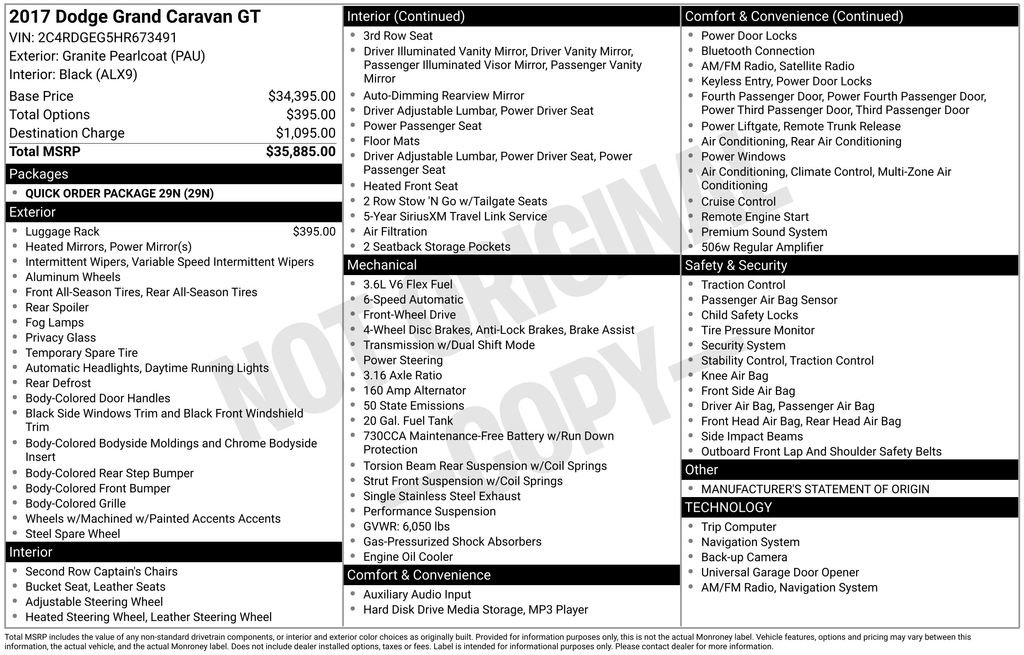 Used 2017 Dodge Grand Caravan GT image 31