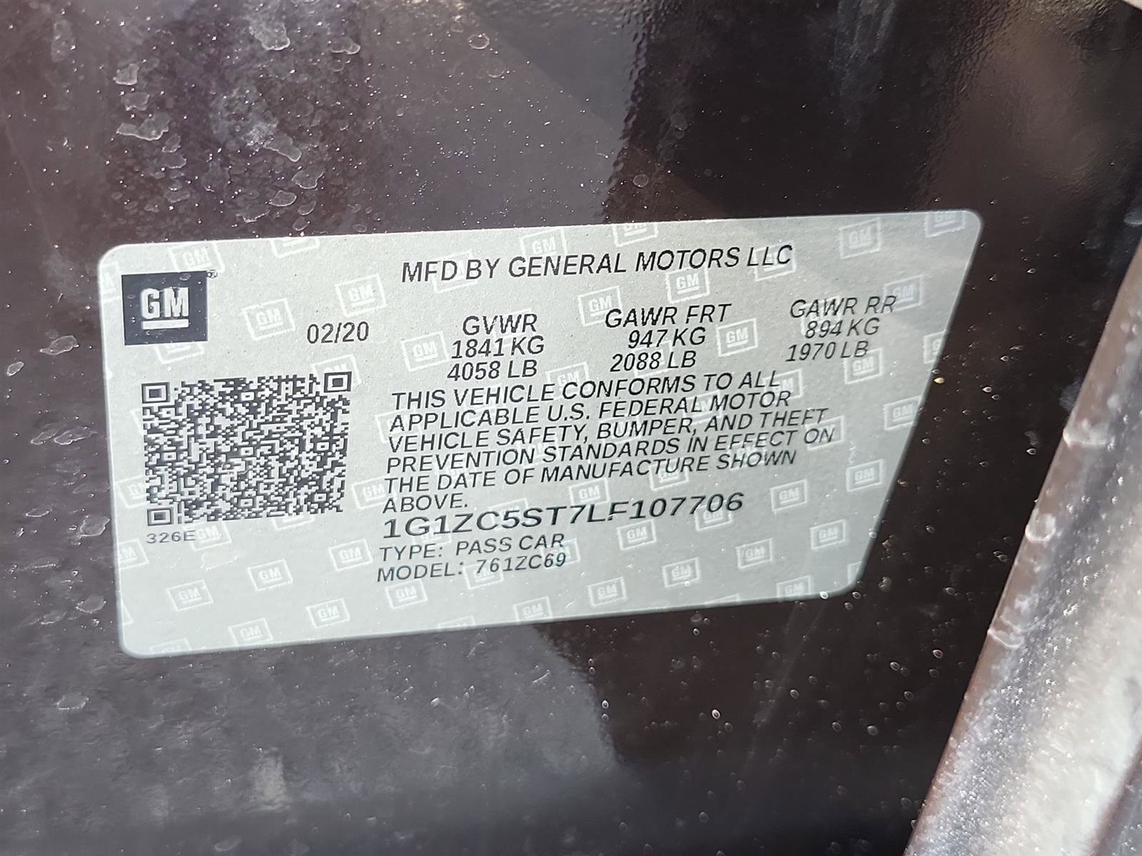 Used 2020 Chevrolet Malibu LS w/ Driver Confidence Package II FWD image 31