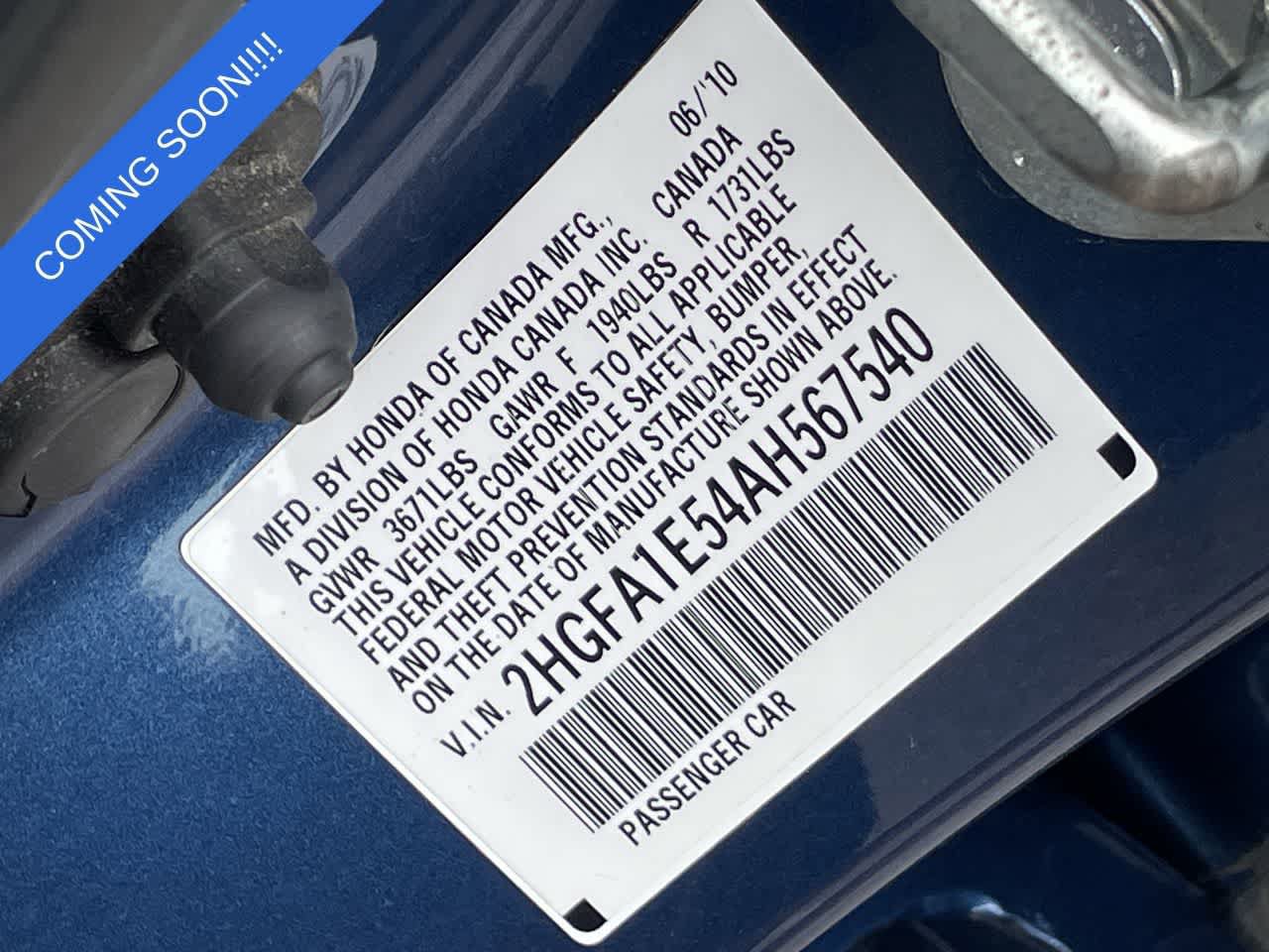 Used 2010 Honda Civic LX image 27