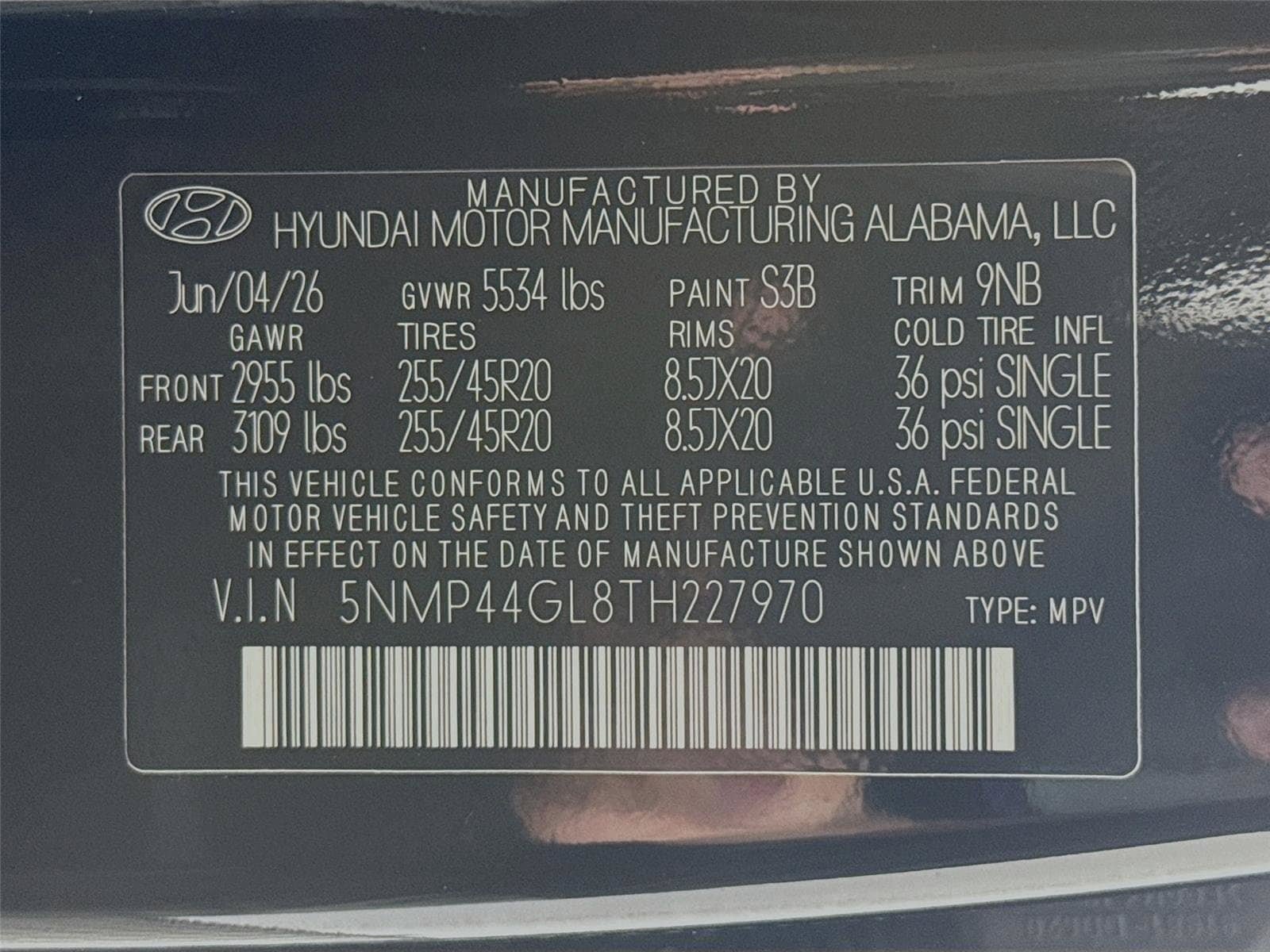 New 2026 Hyundai Santa Fe Limited FWD image 34