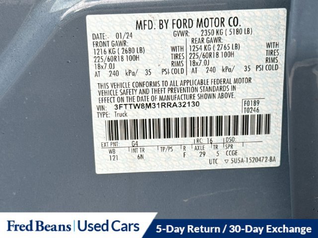 Used 2024 Ford Maverick Lariat FWD image 39