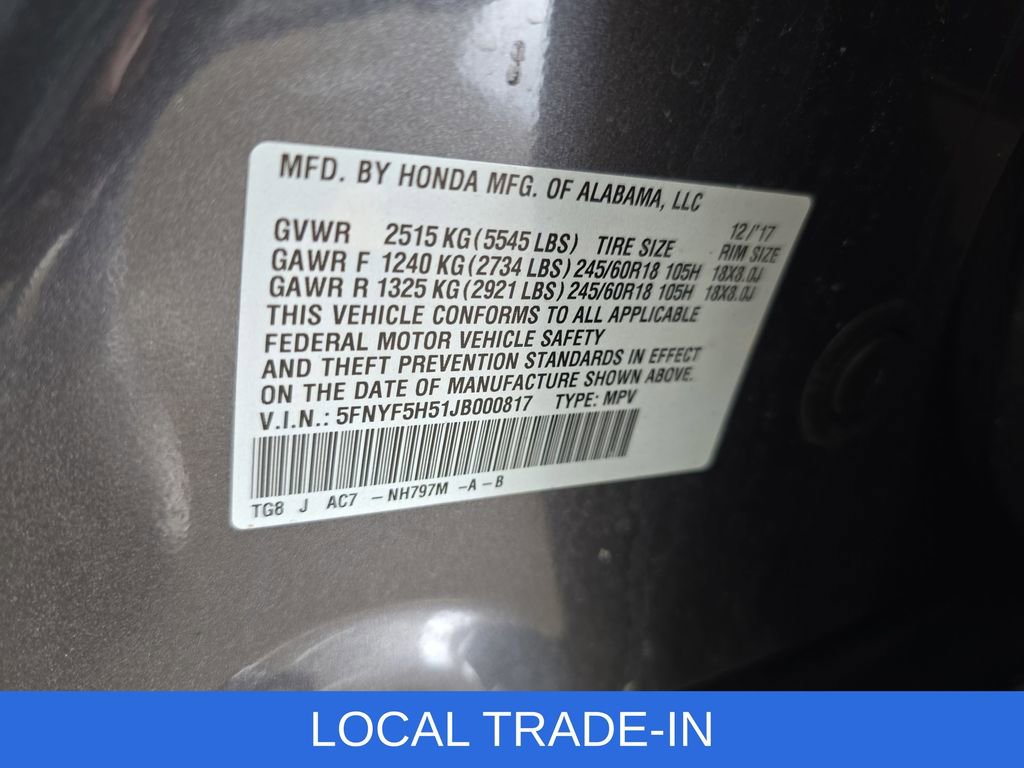 Used 2018 Honda Pilot EX-L image 36