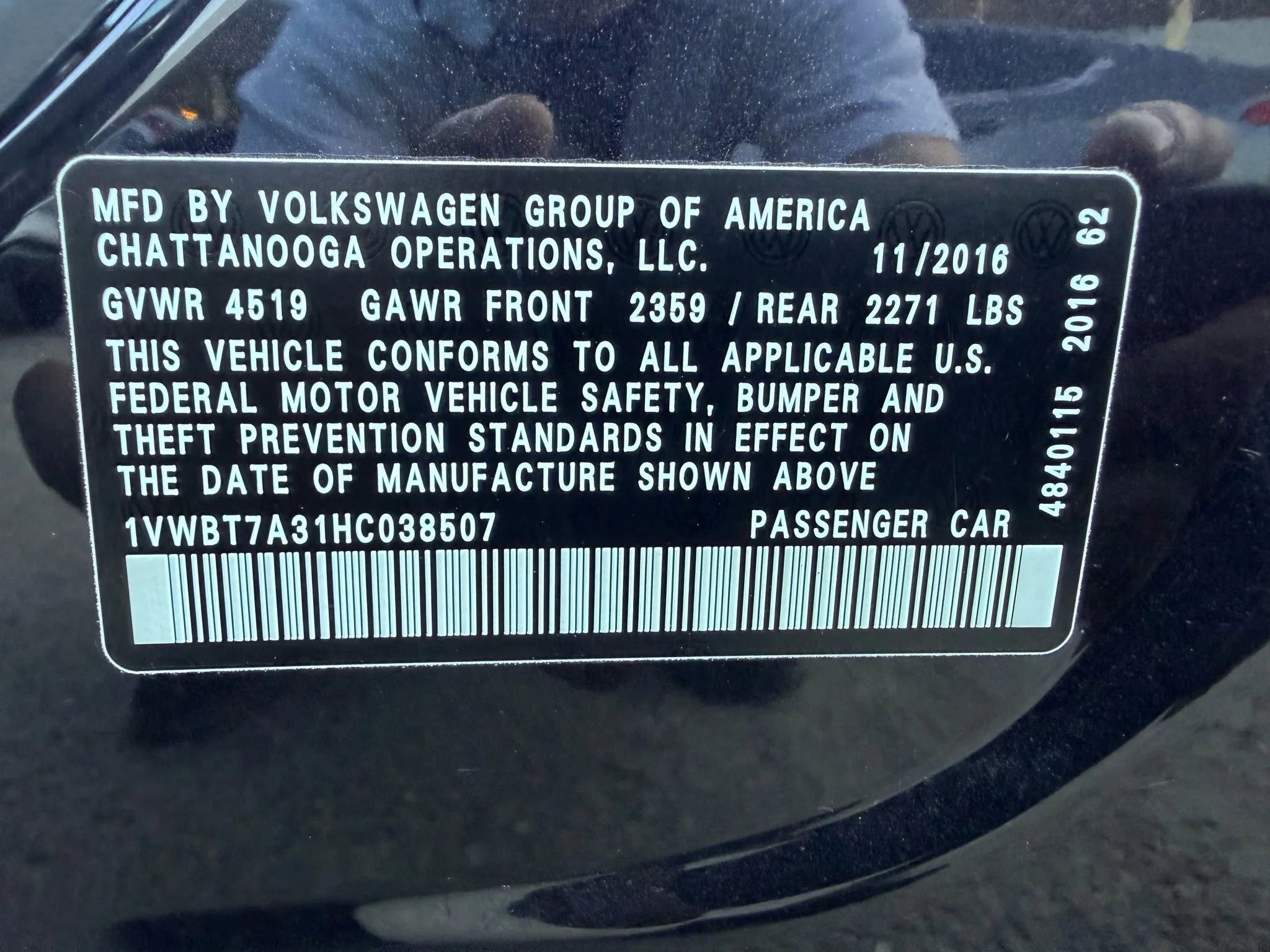 Used 2017 Volkswagen Passat 1.8T SE w/ SE Lighting Package image 31