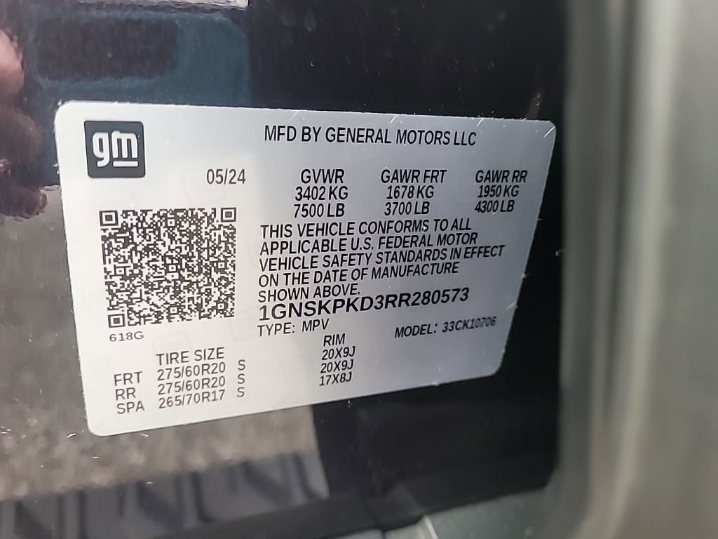 Used 2024 Chevrolet Tahoe Z71 w/ Luxury Package image 35