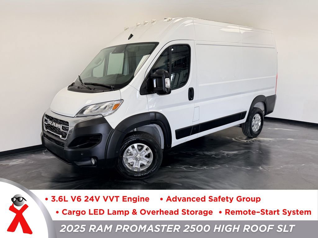 Used 2025 RAM ProMaster 2500 w/ Quick Order Package 22G SLT