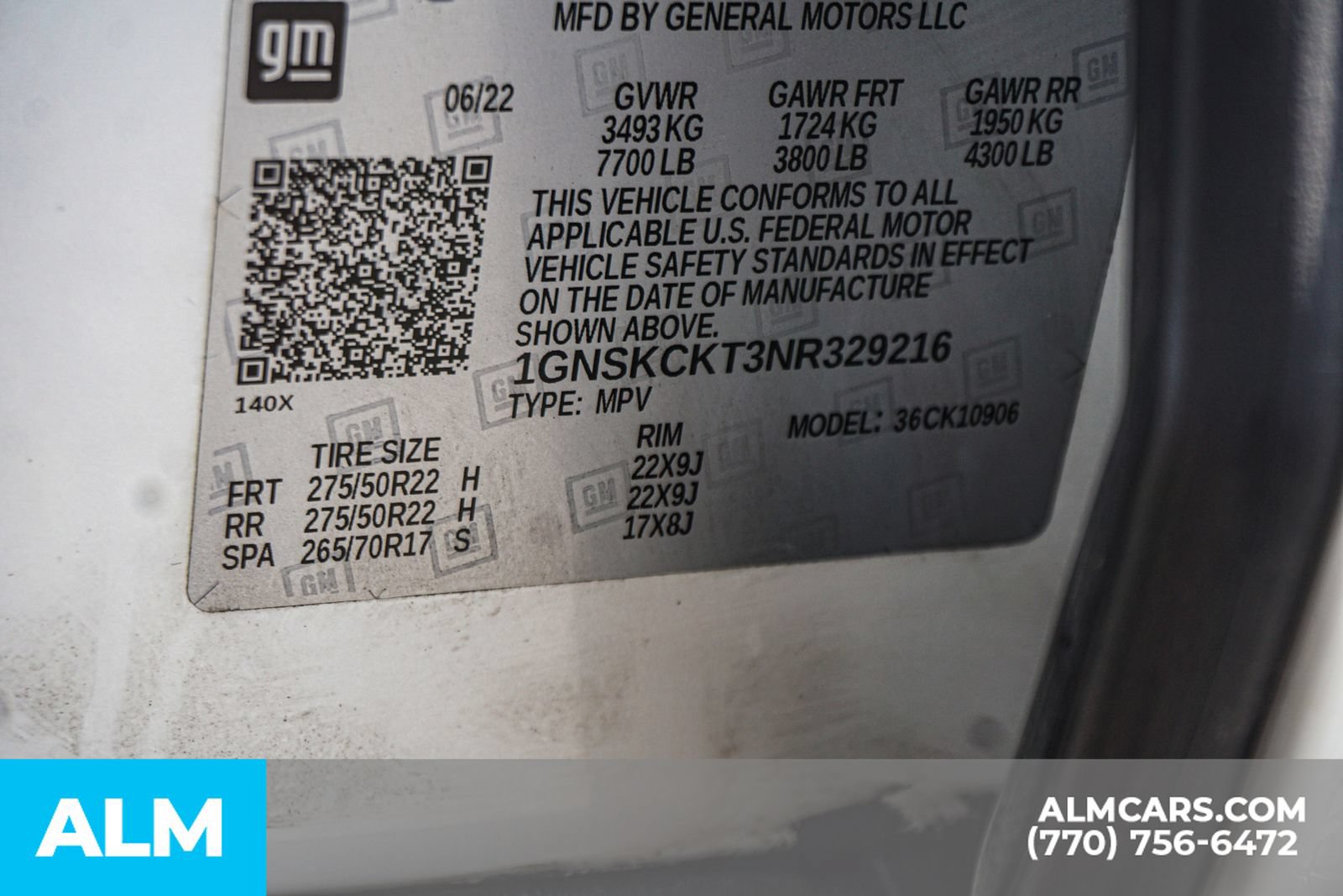 Used 2022 Chevrolet Suburban LT w/ LT Signature Package AWD/4WD image 66