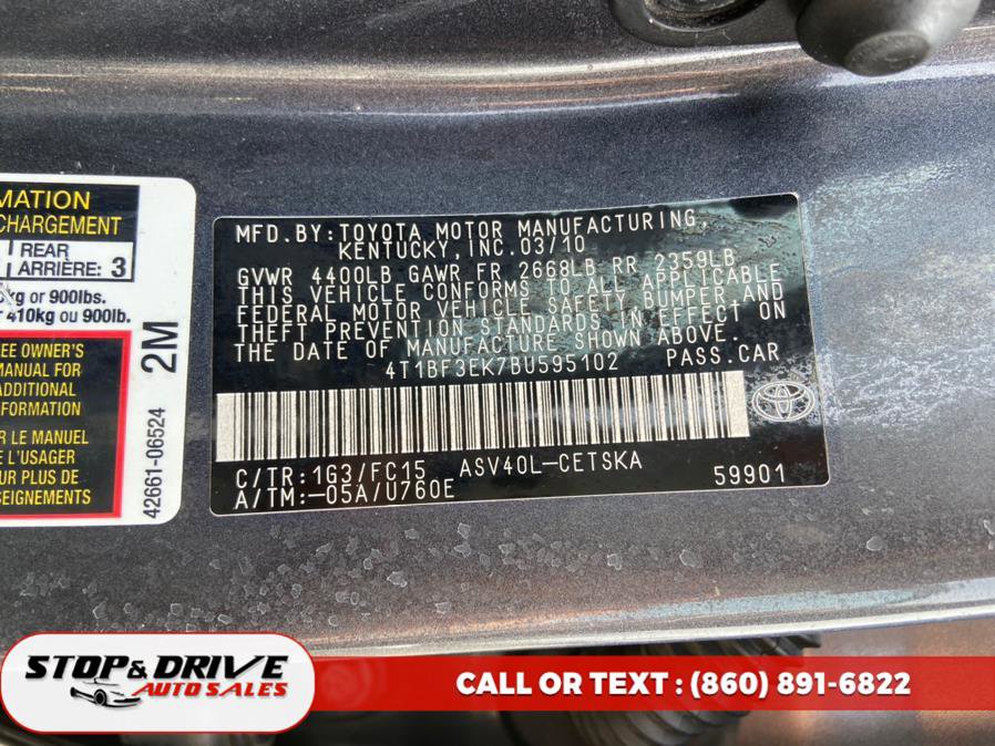 Used 2011 Toyota Camry SE w/ Fleet Convenience Pkg FWD image 16