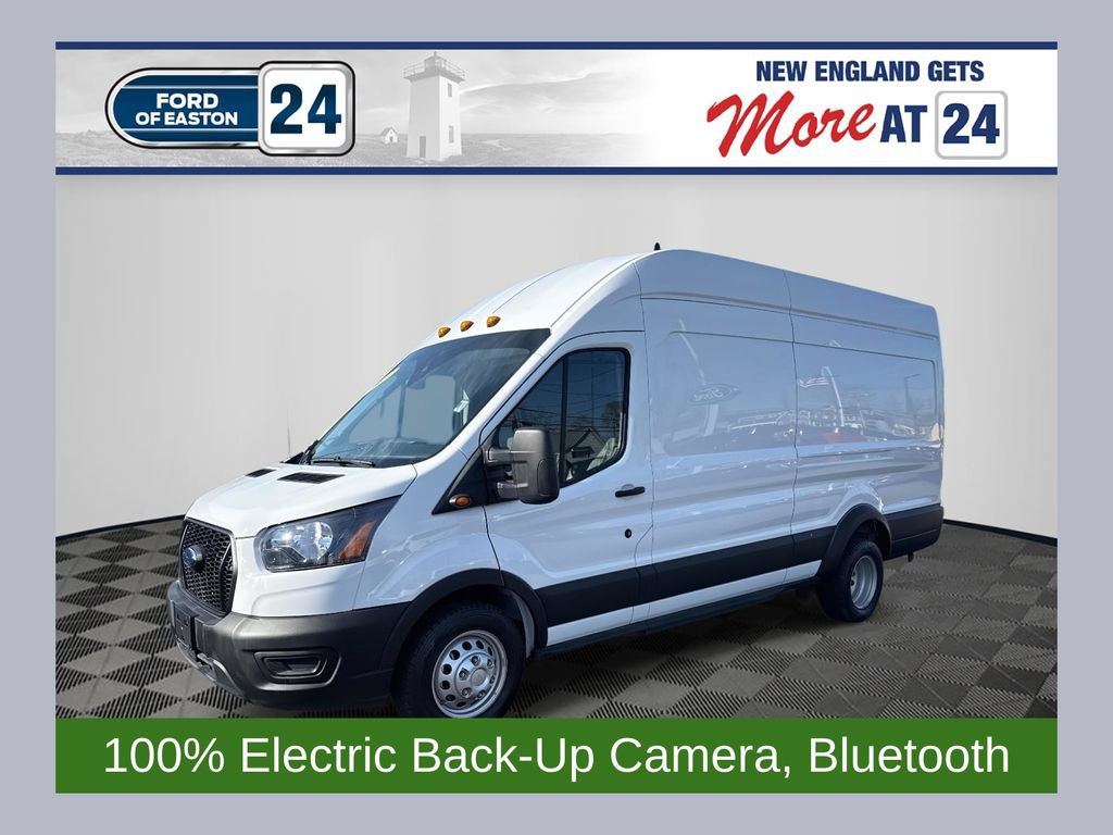 Used 2022 Ford Transit 350 148 High Roof Extended DRW RWD image 1