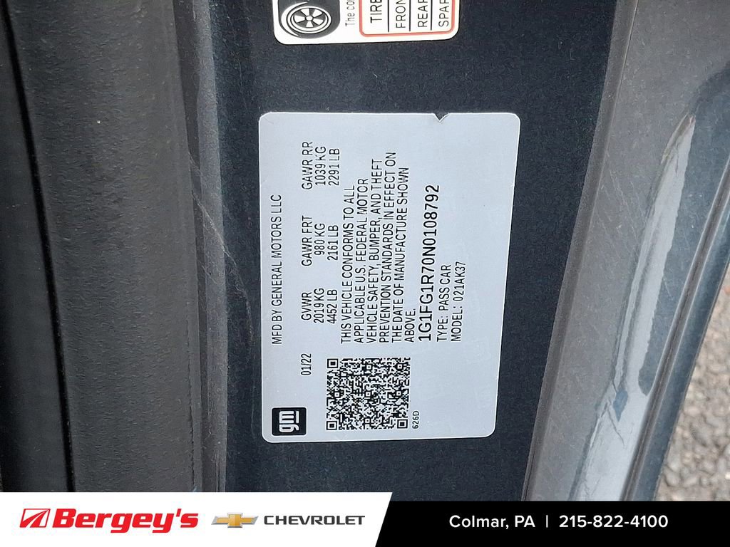 Certified 2022 Chevrolet Camaro SS image 29