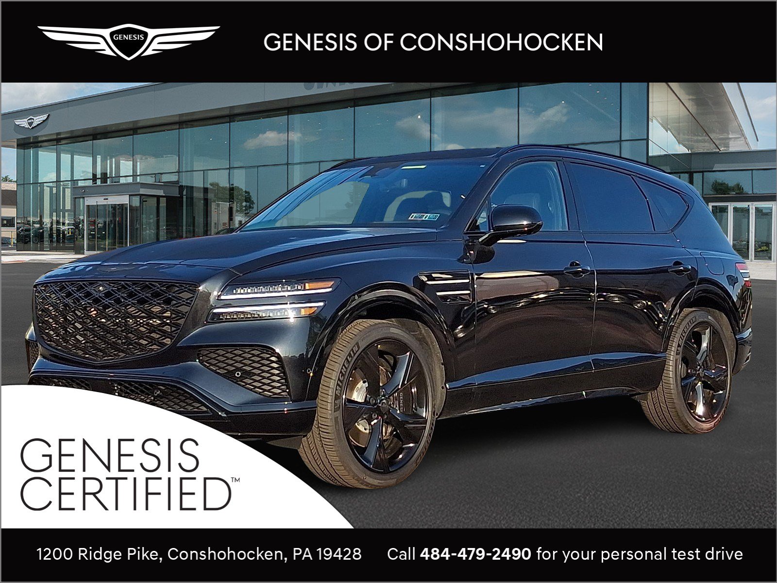 Certified 2026 Genesis GV80 3.5T Prestige