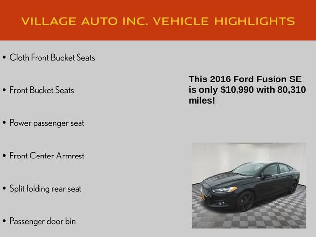 Used 2016 Ford Fusion SE image 28