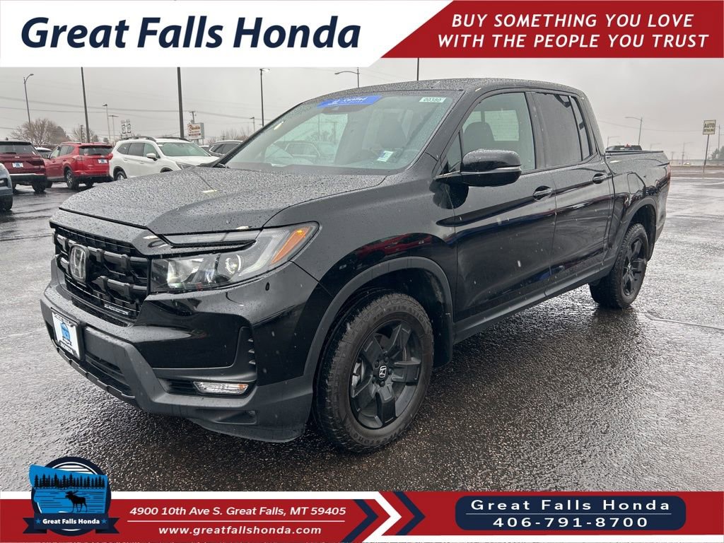 Certified 2025 Honda Ridgeline Black Edition image 3