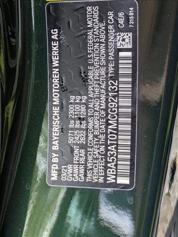 Used 2021 BMW M440i Convertible w/ Executive Package RWD image 17