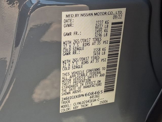 Used 2023 Nissan Frontier PRO-4X w/ Pro Convenience Package image 28
