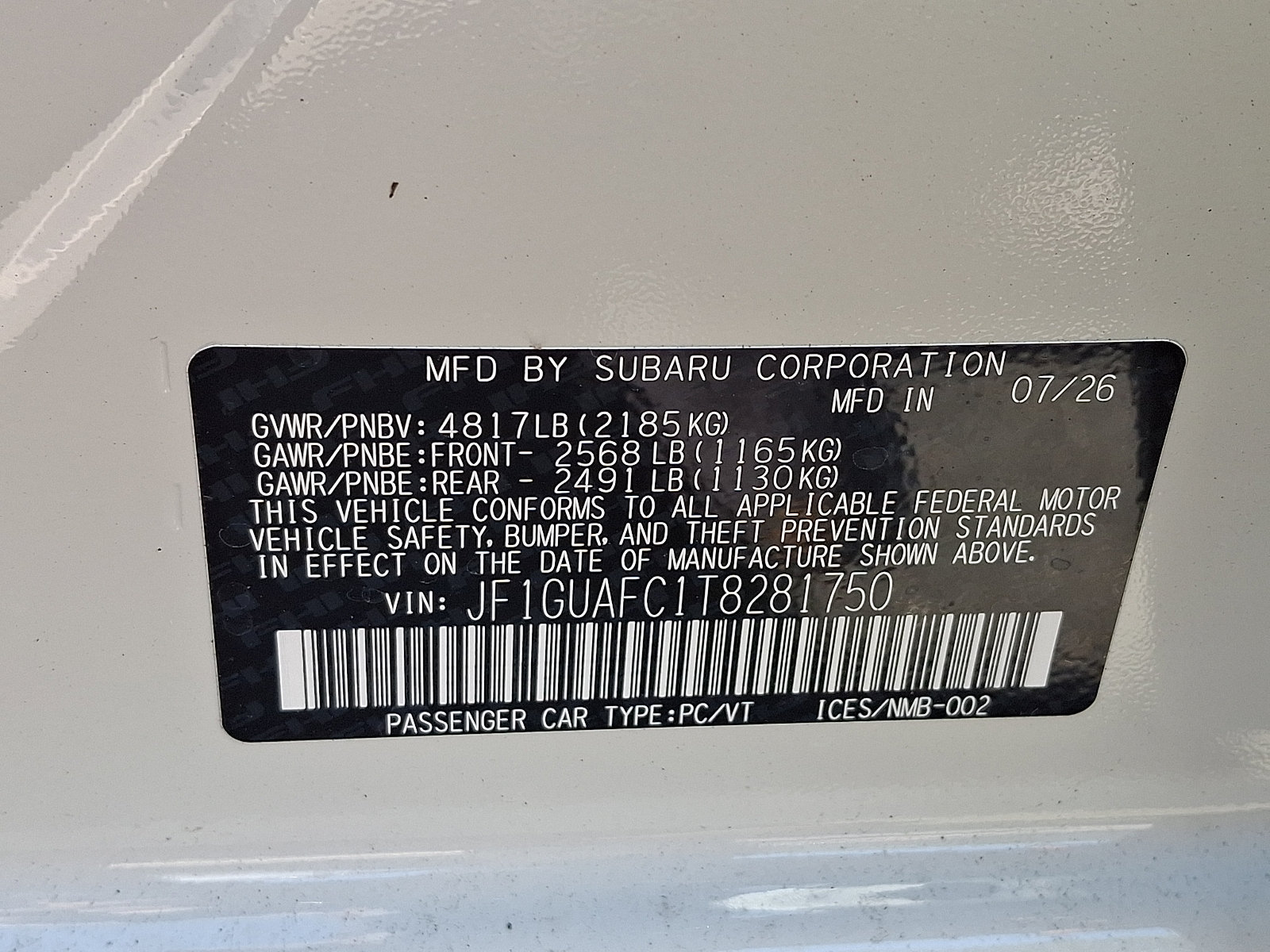 New 2026 Subaru Impreza 2.0i Sport AWD/4WD image 20