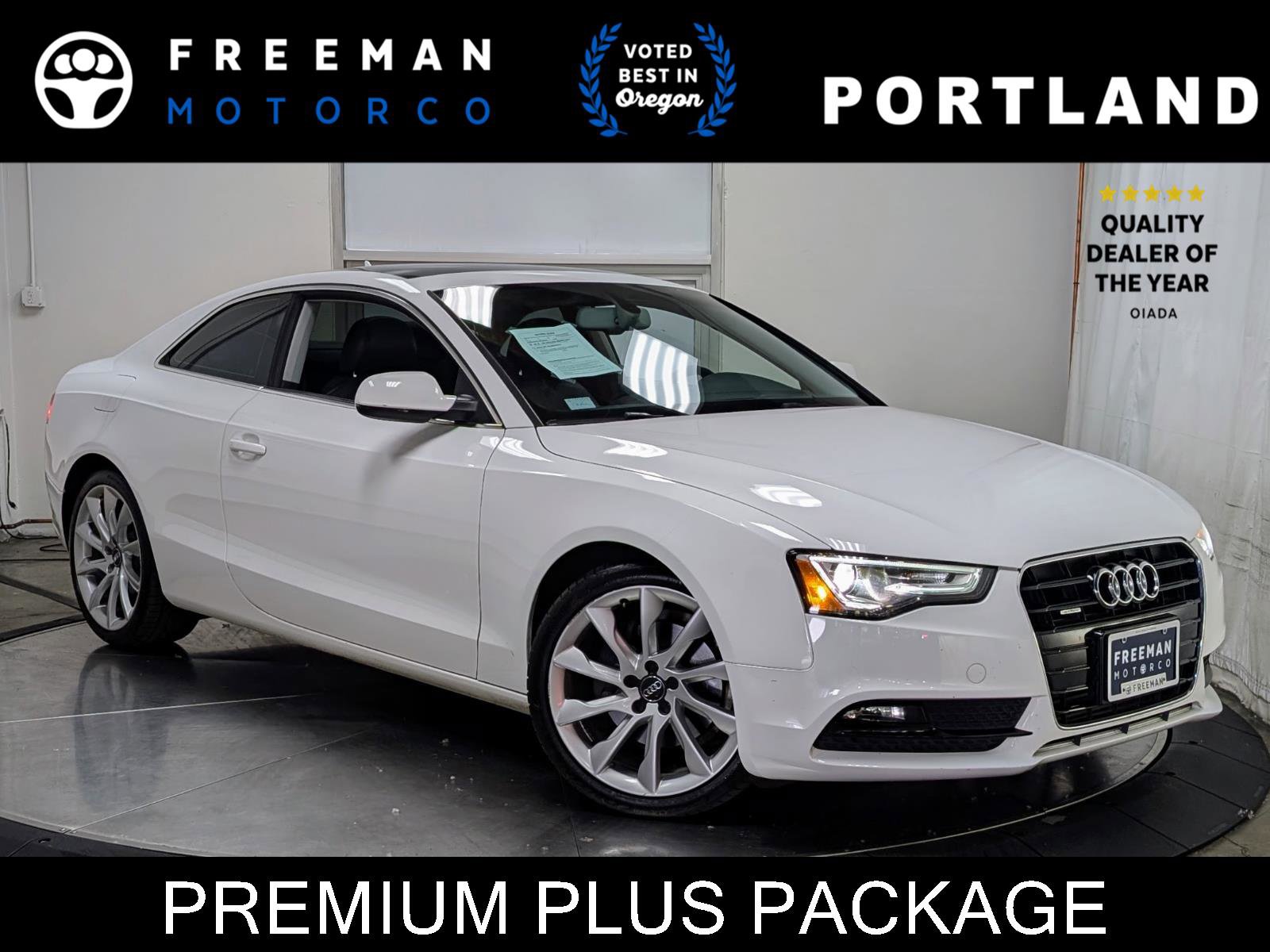 Used 2014 Audi A5 2.0T Premium Plus w/ Premium Plus Package AWD/4WD image 1