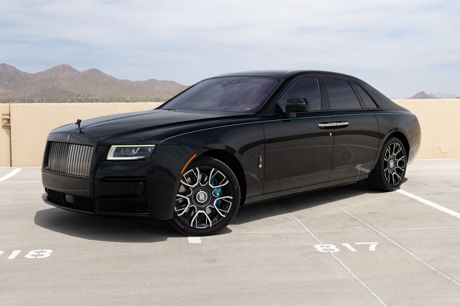 Used 2023 Rolls-Royce Ghost Black Badge w/ Black Badge Ghost Package AWD/4WD video 1