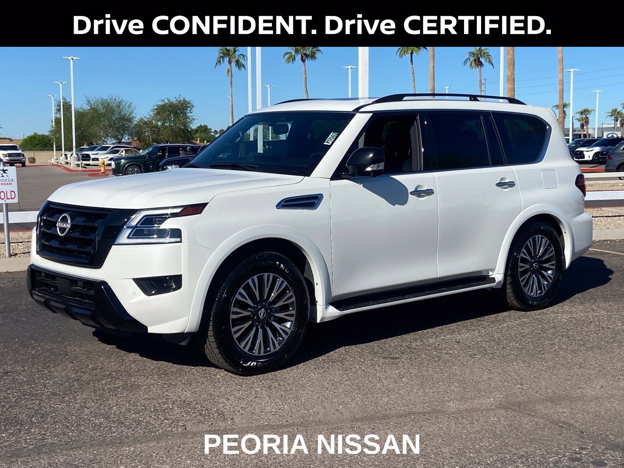 Certified 2023 Nissan Armada SL w/ Midnight Edition Package AWD/4WD image 2
