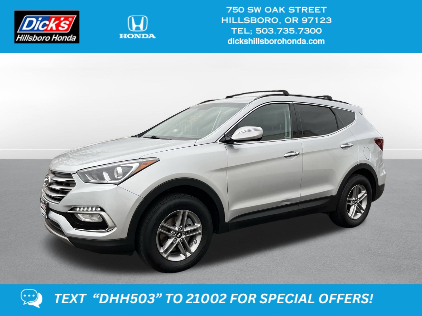 Used 2018 Hyundai Santa Fe Sport w/ 2.4L Value Package 02