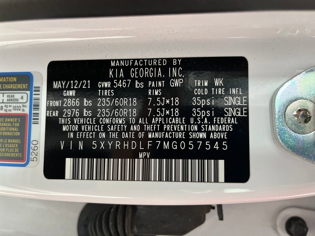 Used 2021 Kia Sorento EX image 30