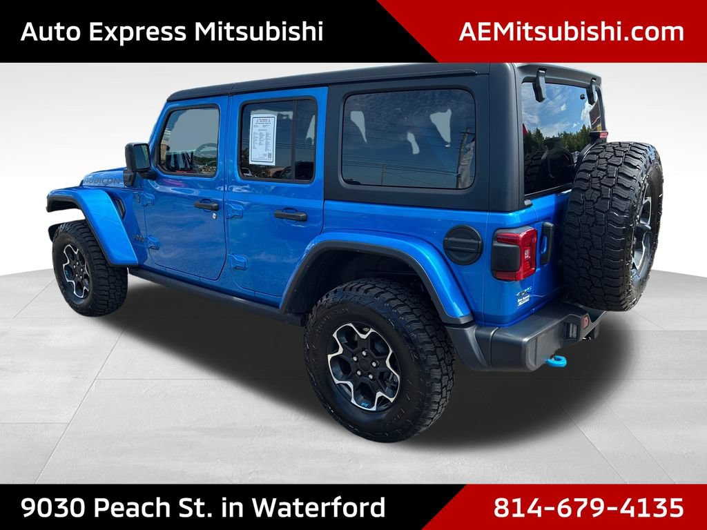 Used 2023 Jeep Wrangler Unlimited Rubicon 4xe w/ Cold Weather Group AWD/4WD image 5