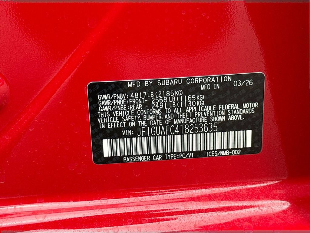 New 2026 Subaru Impreza 2.0i Sport AWD/4WD image 39