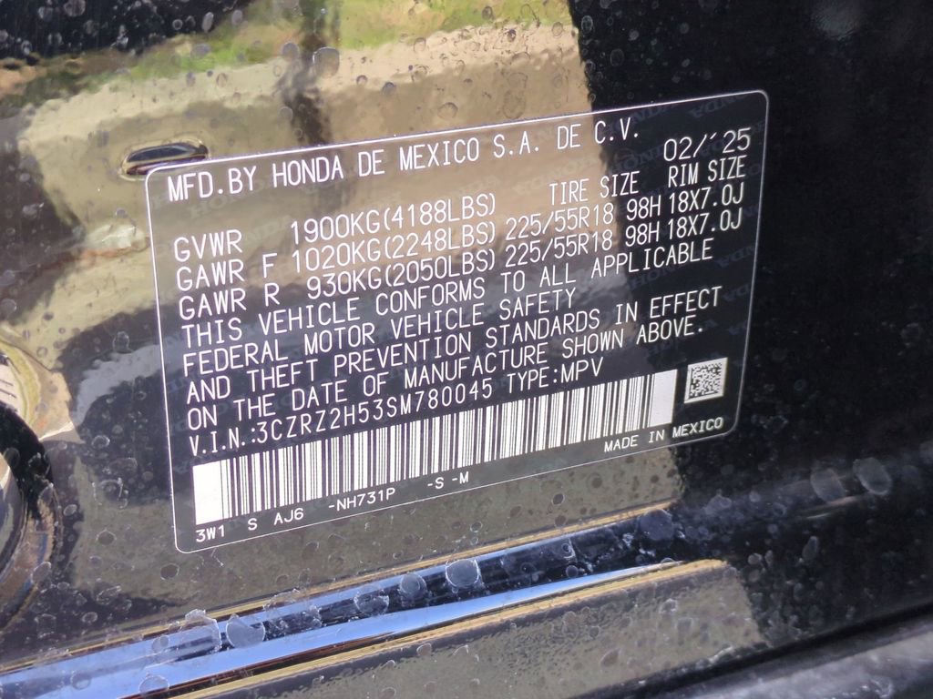 Used 2025 Honda HR-V Sport image 35