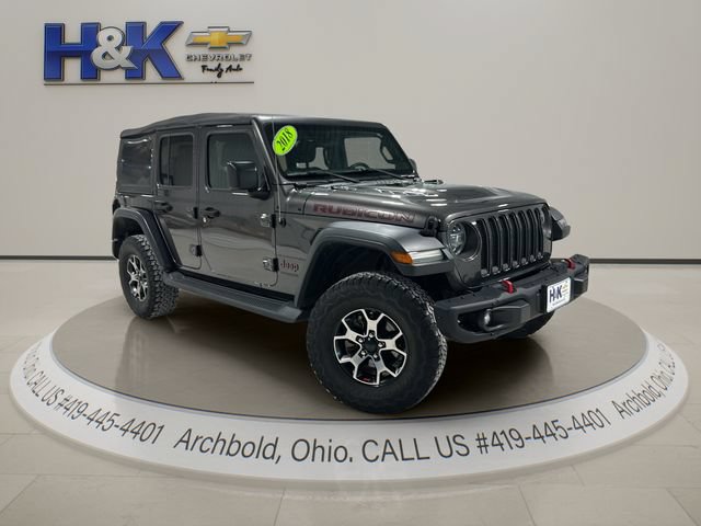 Used 2018 Jeep Wrangler Unlimited Rubicon w/ Steel Bumper Group AWD/4WD image 1