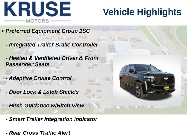 Used 2023 Cadillac Escalade ESV Sport w/ Touring Package AWD/4WD image 18