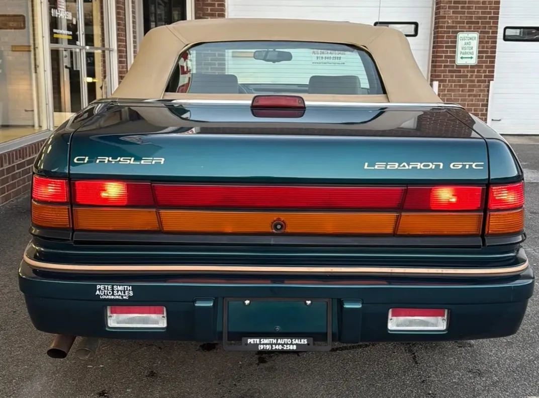 Used 1995 Chrysler LeBaron GTC FWD image 9