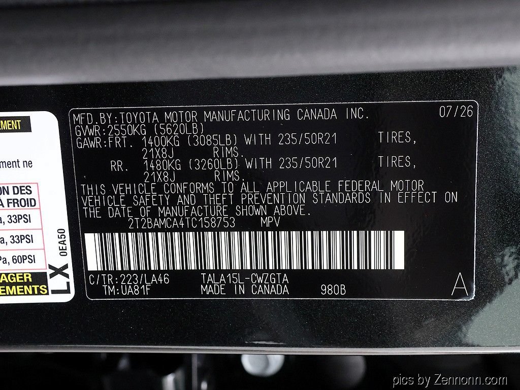 New 2026 Lexus RX 350 AWD w/ Convenience Package image 29