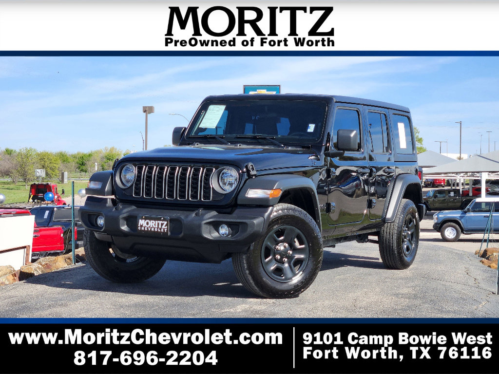 Used 2025 Jeep Wrangler Unlimited Sport image 1
