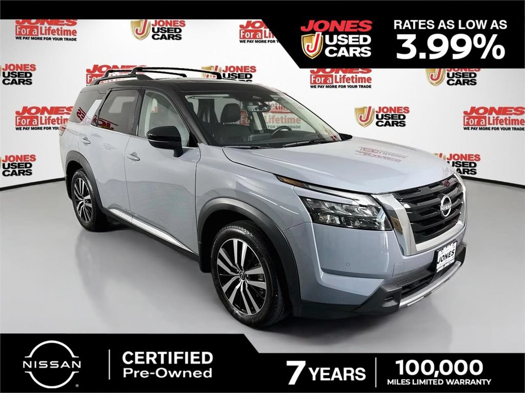 Certified 2025 Nissan Pathfinder Platinum w/ Cargo Package AWD/4WD video 1