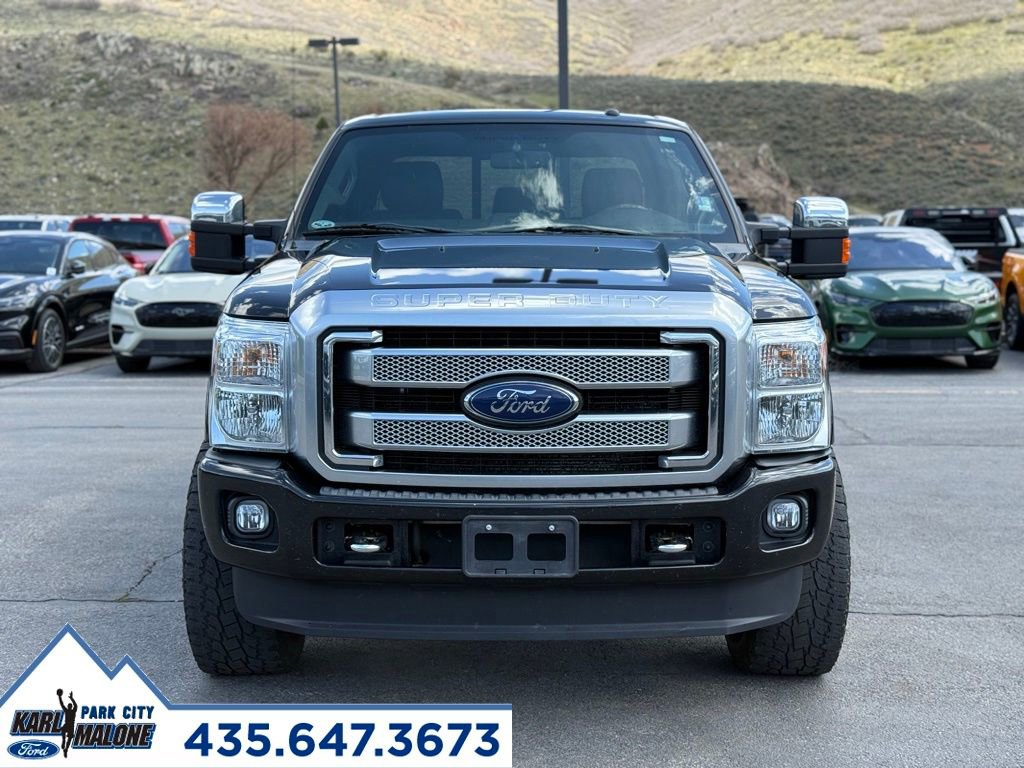 Used 2015 Ford F350 Platinum w/ FX4 Off-Road Package AWD/4WD image 9
