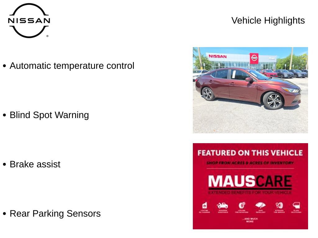 Used 2020 Nissan Sentra SV FWD image 8