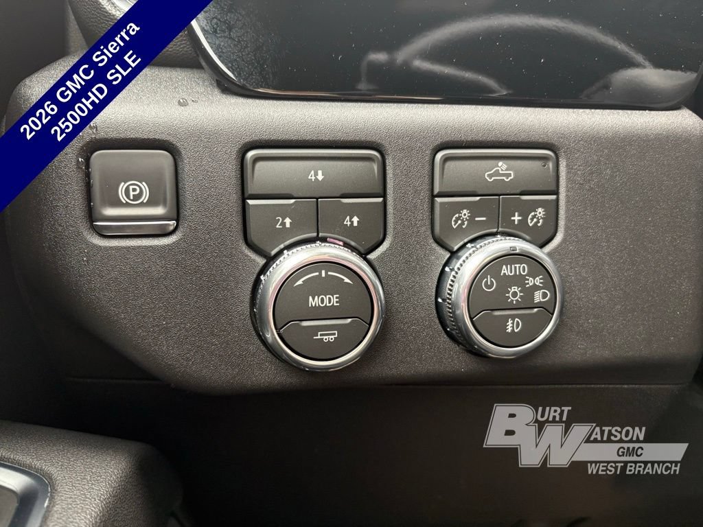 New 2026 GMC Sierra 2500 SLE w/ SLE Value Package; AWD/4WD image 16