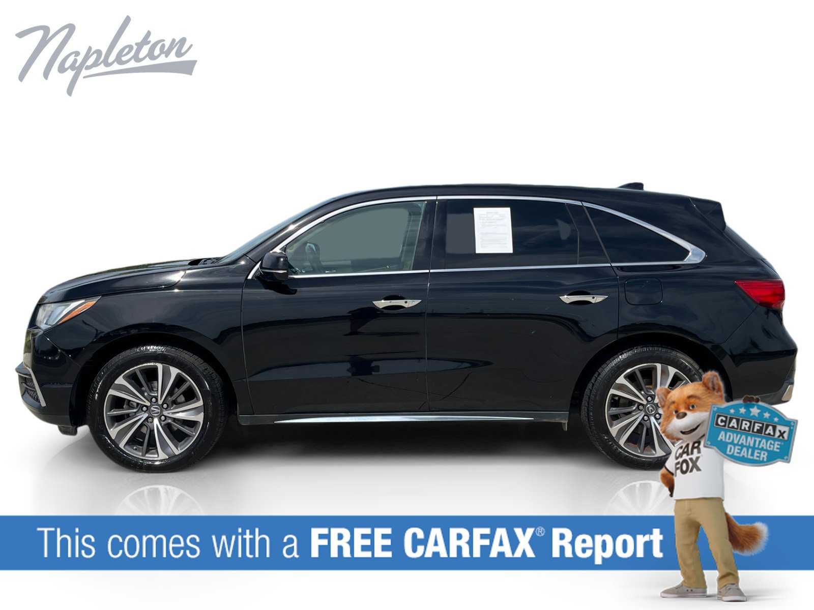 Used 2019 Acura MDX w/ Technology Package AWD/4WD image 2