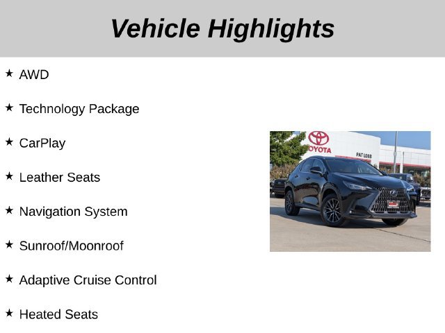 Used 2026 Lexus NX 350h AWD w/ Premium Package image 5