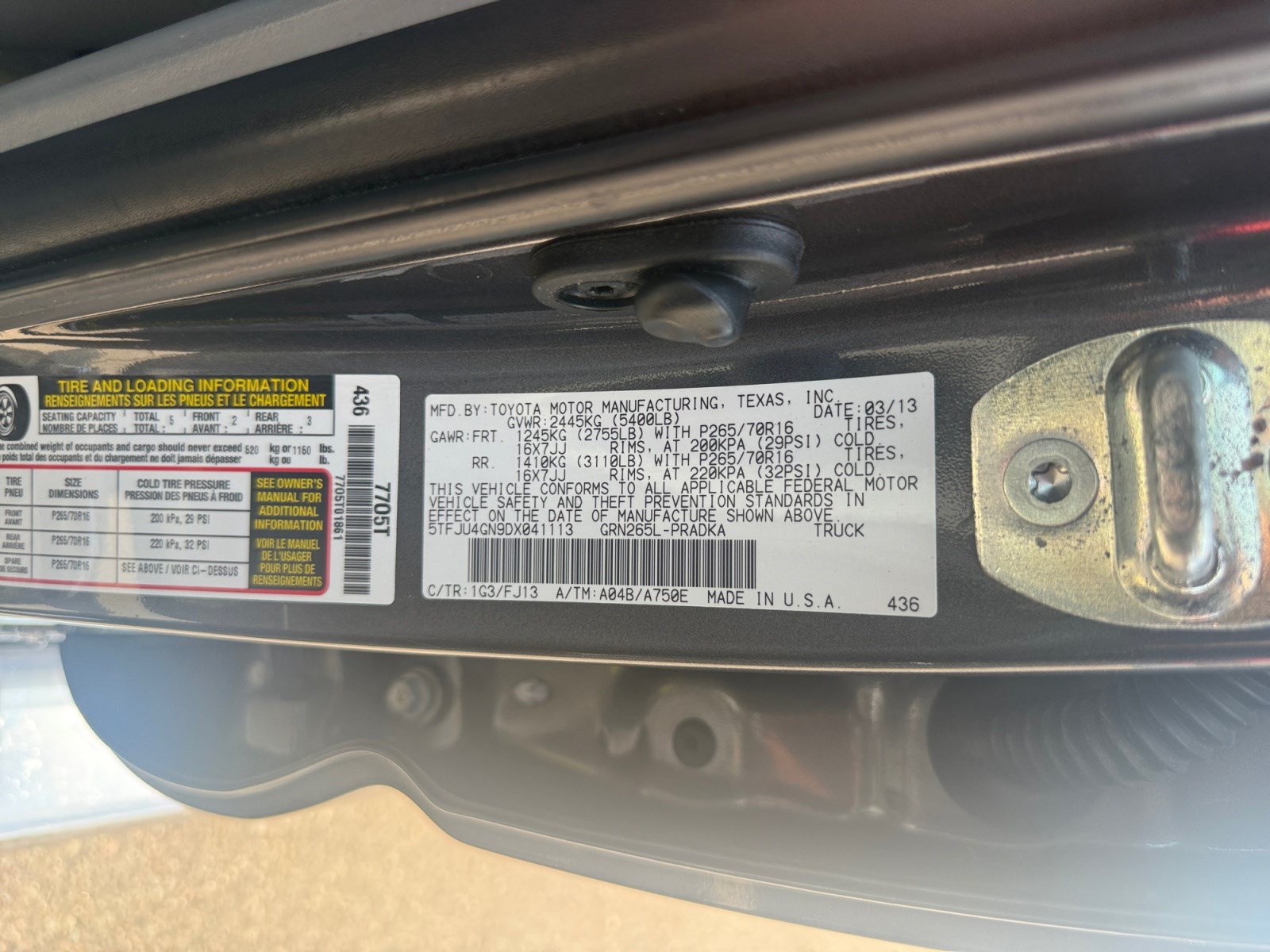 Used 2013 Toyota Tacoma PreRunner w/ TRD Off-Road Pkg RWD image 25